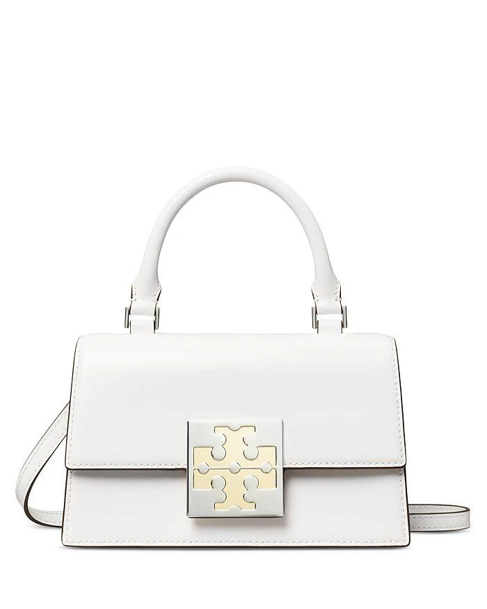 商品Tory Burch|女式 Bon Bon系列 拉绒皮革迷你手提包,价格¥2008,第1张图片