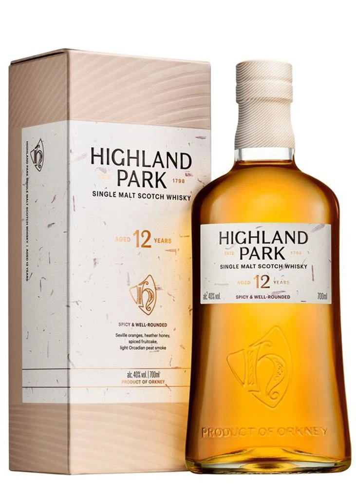 商品Highland Park|12 Year Old Single Malt Scotch Whisky,价格¥535,第1张图片