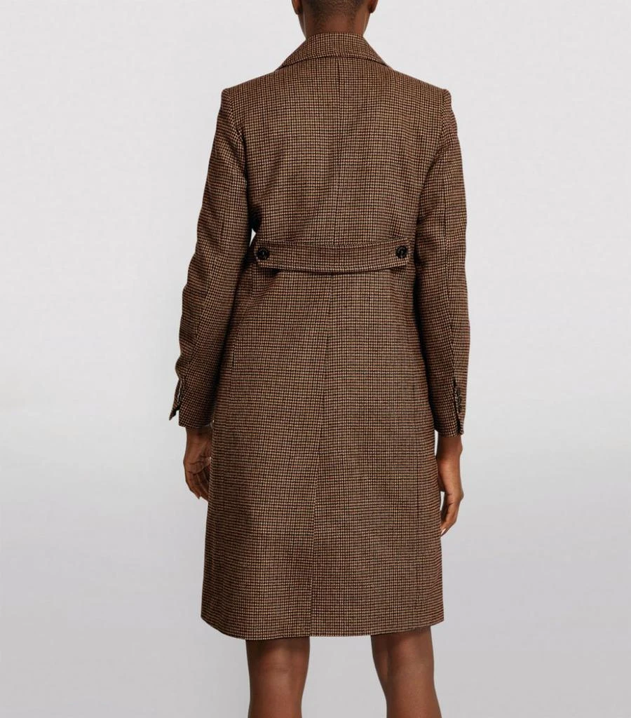商品Sandro|Wool-Blend Double-Breasted Coat,价格¥2261,第4张图片详细描述