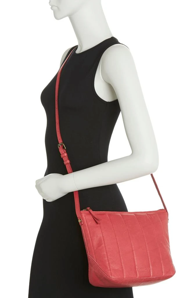 商品AMERICAN LEATHER CO.|Dayton Quilted Leather Crossbody Bag,价格¥490,第2张图片详细描述
