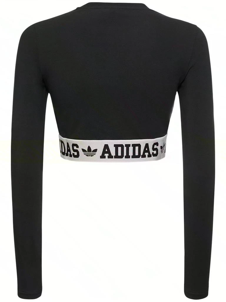 商品Adidas|Slim Long Sleeve Crop T-shirt,价格¥302,第4张图片详细描述