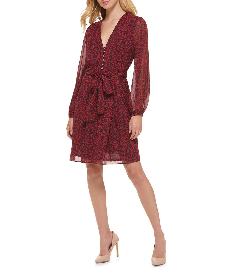 商品Tommy Hilfiger|Playful Petal Long Sleeve Dress,价格¥485,第1张图片