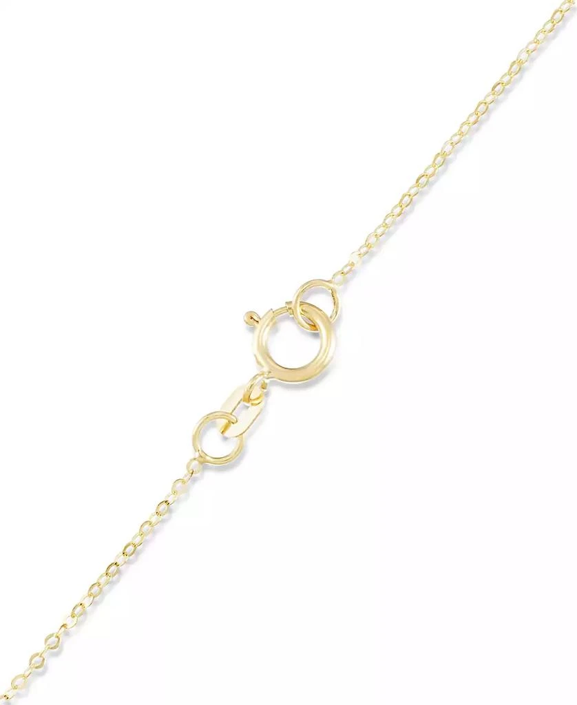 商品Macy's|Polished Heart Dangle 18" Collar Necklace in 10k Gold,价格¥1975,第2张图片详细描述