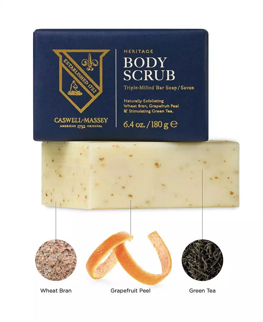 商品Caswell Massey|Heritage Body Scrub Bath Soap, 6.4 oz.,价格¥119,第2张图片详细描述