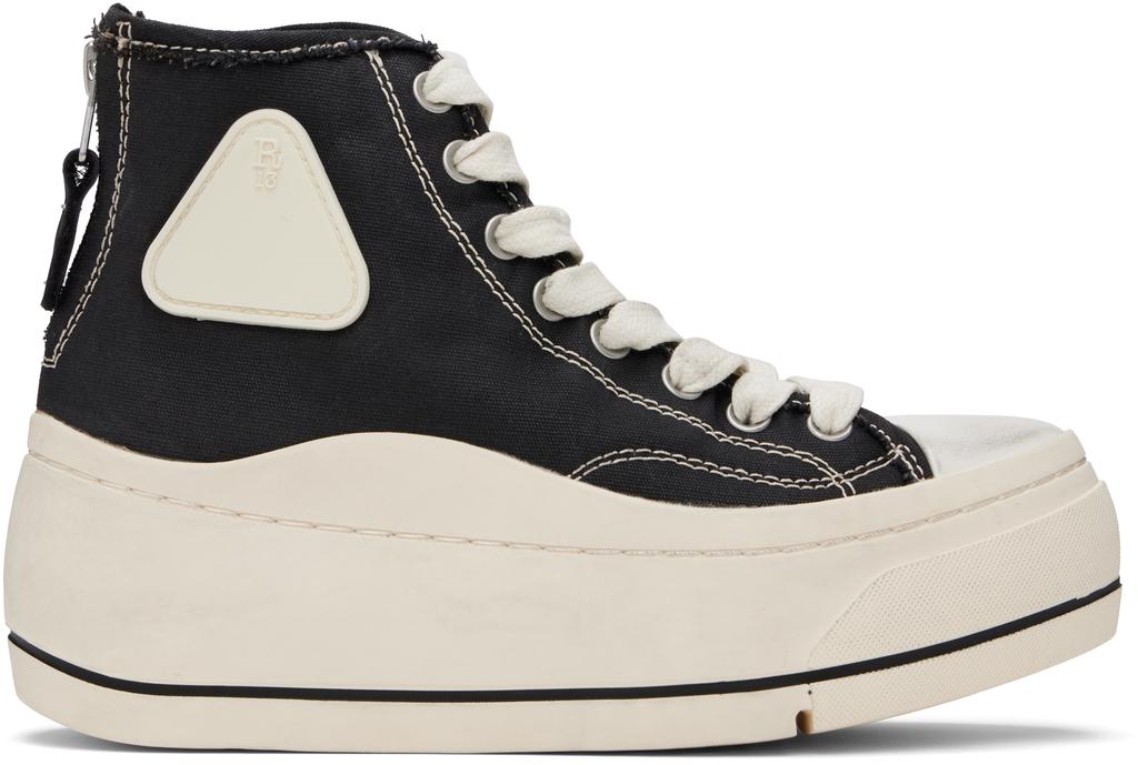 Schwarze Kurt High Top Sneakers image 2