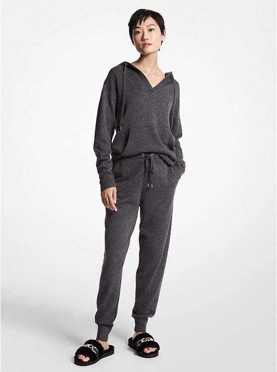 商品Michael Kors|Merino Wool Blend Joggers,价格¥525,第1张图片