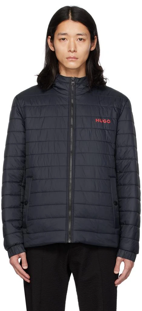 商品Hugo Boss|Navy Hooded Jacket,价格¥1027,第1张图片