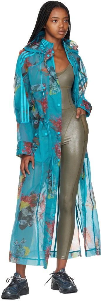 商品Adidas|Blue Printed Coat,价格¥1519,第4张图片详细描述