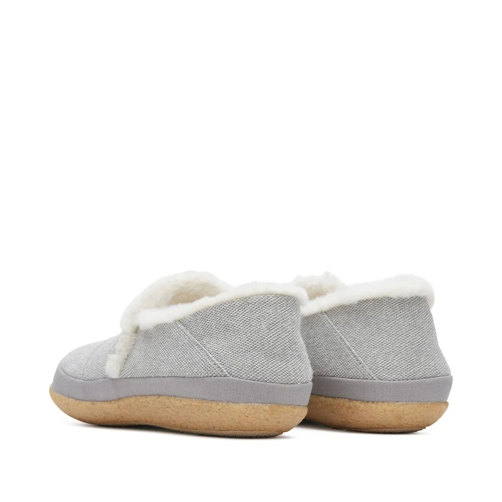 商品TOMS Shoes|India Drizzle Grey Faux Fur Slipper,价格¥237,第4张图片详细描述