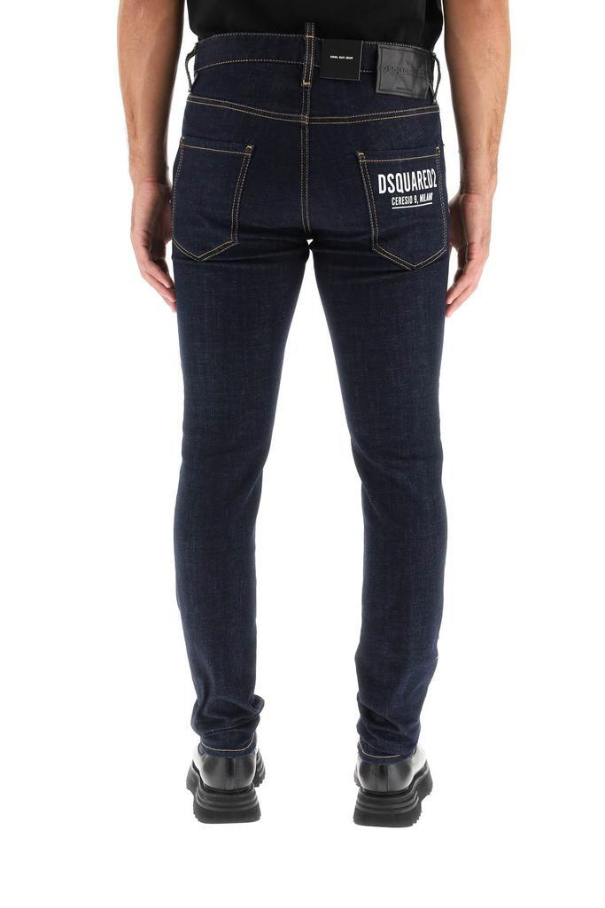 商品DSQUARED2|Dsquared2 dark rince wash cool guy jeans,价格¥1715,第5张图片详细描述
