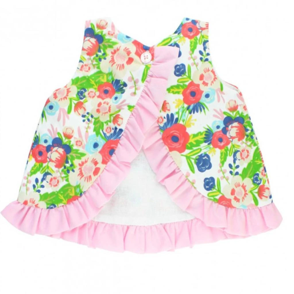 商品Rufflebutts|Rufflebutts - ENGLISH GARDEN 2 PC. SWING TOP AND DIAPER COVER SET,价格¥427,第4张图片详细描述
