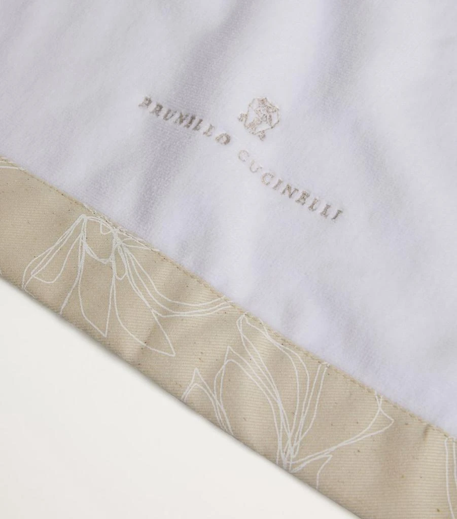 商品Brunello Cucinelli|Cotton Logo Beach Towel,价格¥2212,第3张图片详细描述