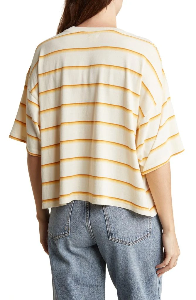 Feeling Free Stripe Cotton T-Shirt 商品