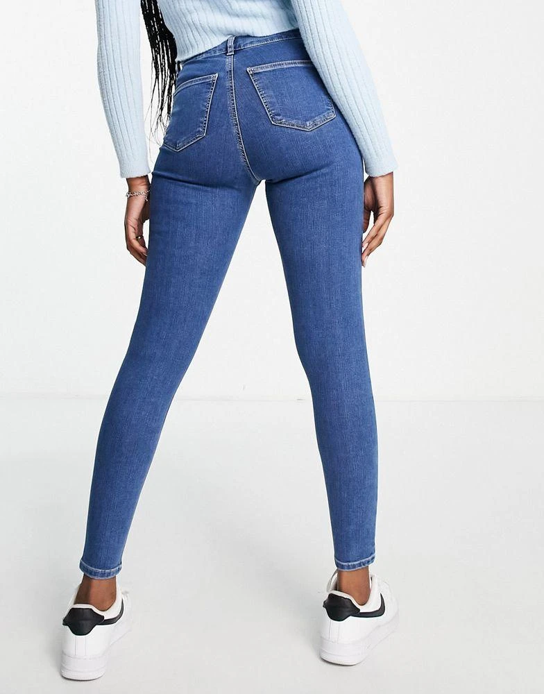 商品Topshop|Topshop Joni jeans in mid blue,价格¥174,第2张图片详细描述