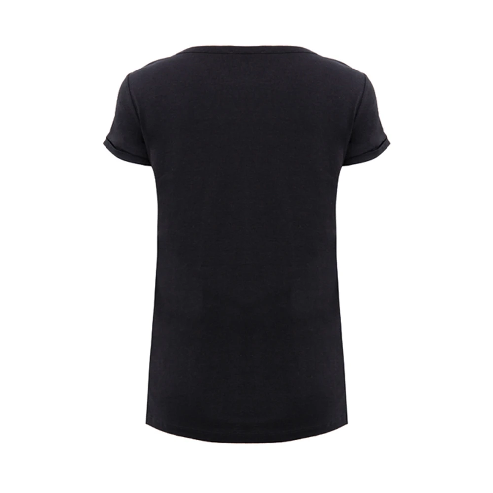 EMPORIO ARMANI 黑色女士T恤 3ZTT86-J52Z-1200 商品