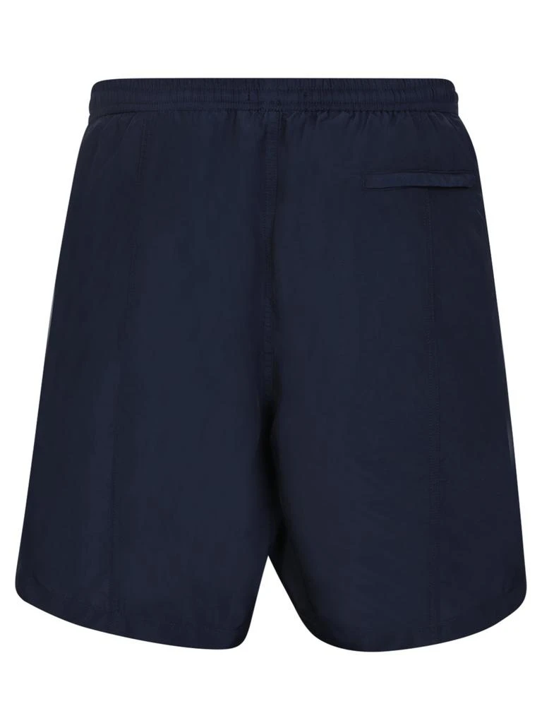 商品AMI|AMI Paris Logo-Embroidered Elasticated Waistband Swim Shorts,价格¥969,第2张图片详细描述