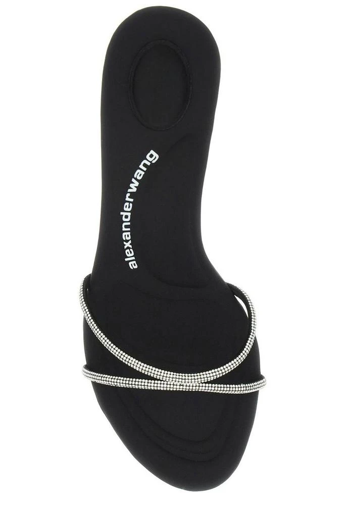 商品Alexander Wang|Alexander Wang Dahlia Crystal Embellished Sandals,价格¥3072,第4张图片详细描述