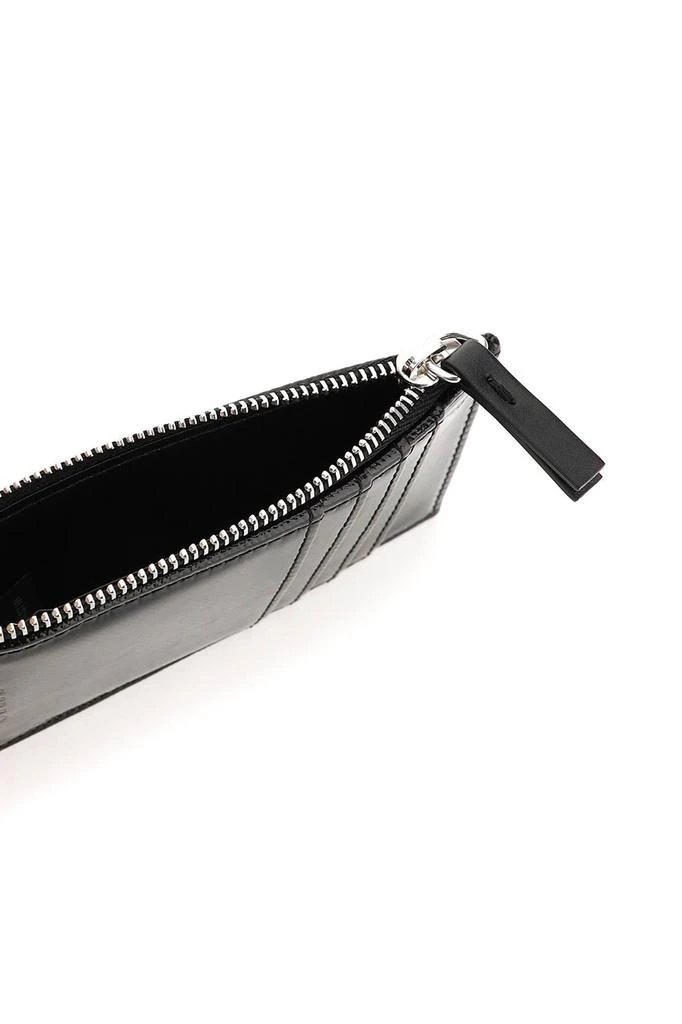 商品MM6|Mm6 maison margiela coated canvas zipped cardholder,价格¥1094,第2张图片详细描述
