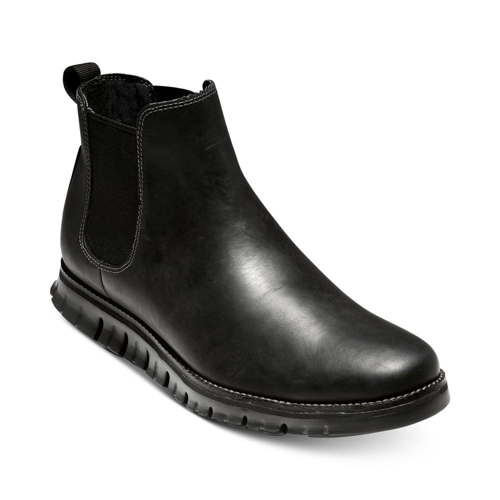 Men's ZERØGRAND Chelsea Waterproof Boots商品第1张图片规格展示