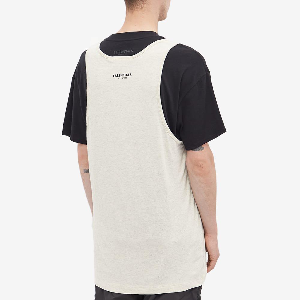 商品Essentials|Fear of God ESSENTIALS Tank - 3 Pack - Light Oatmeal,价格¥855,第5张图片详细描述