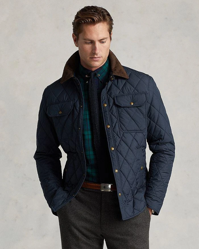 商品Ralph Lauren|Quilted Water Repellent Jacket,价格¥607,第5张图片详细描述