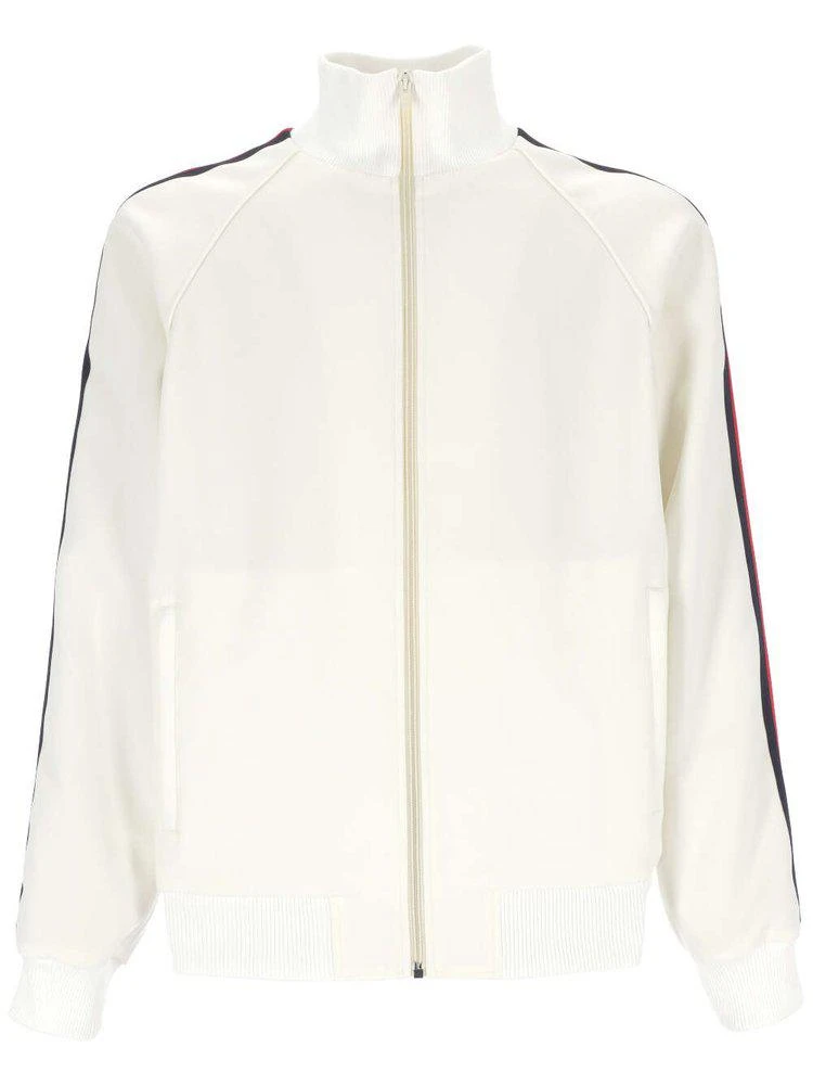商品Gucci|Gucci Fluid Drill Zip Jacket,价格¥12018,第1张图片