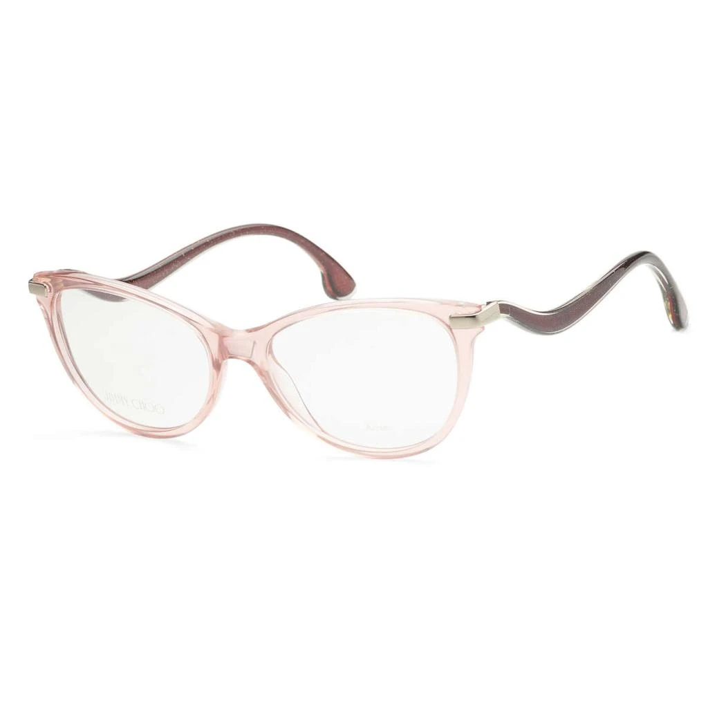 商品Jimmy Choo|Jimmy Choo 粉 Cat-Eye 眼镜,价格¥376,第1张图片