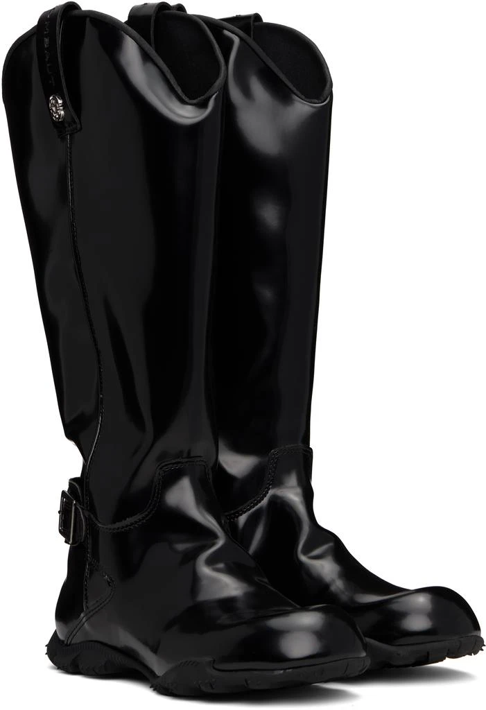 商品Rombaut|Black No Cow Patent Cowboy Boots,价格¥2026,第4张图片详细描述
