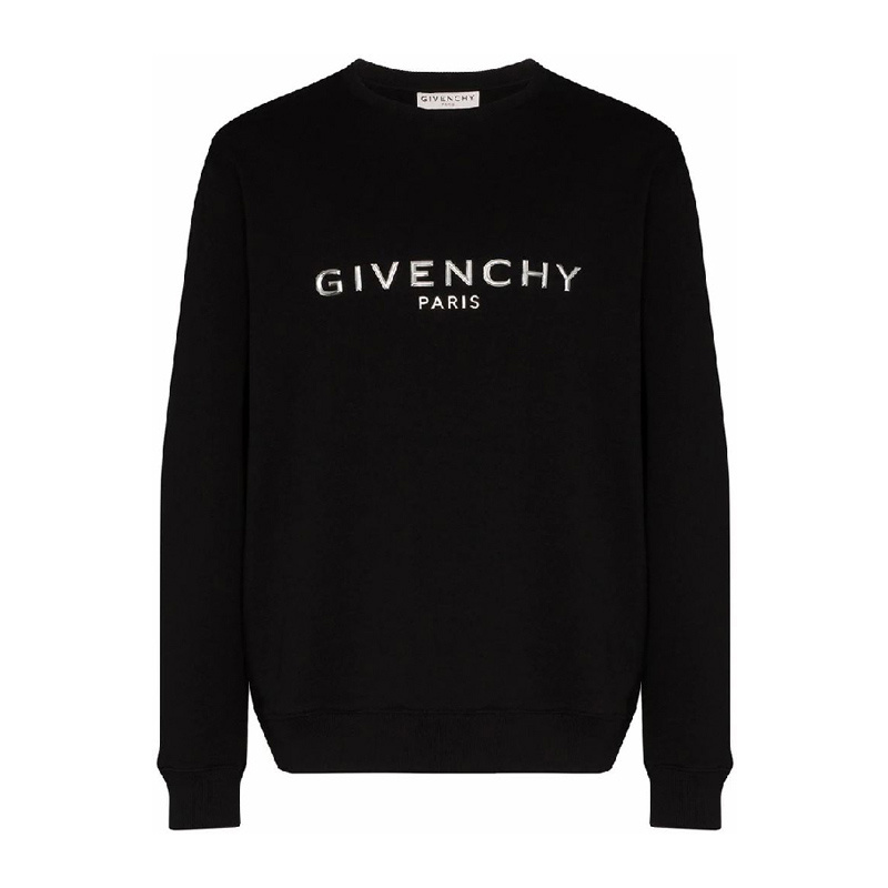 商品[国内直发] Givenchy|Givenchy 纪梵希 男士黑色印花运动衫 BMJ06S30AF-001,价格¥5642,第1张图片