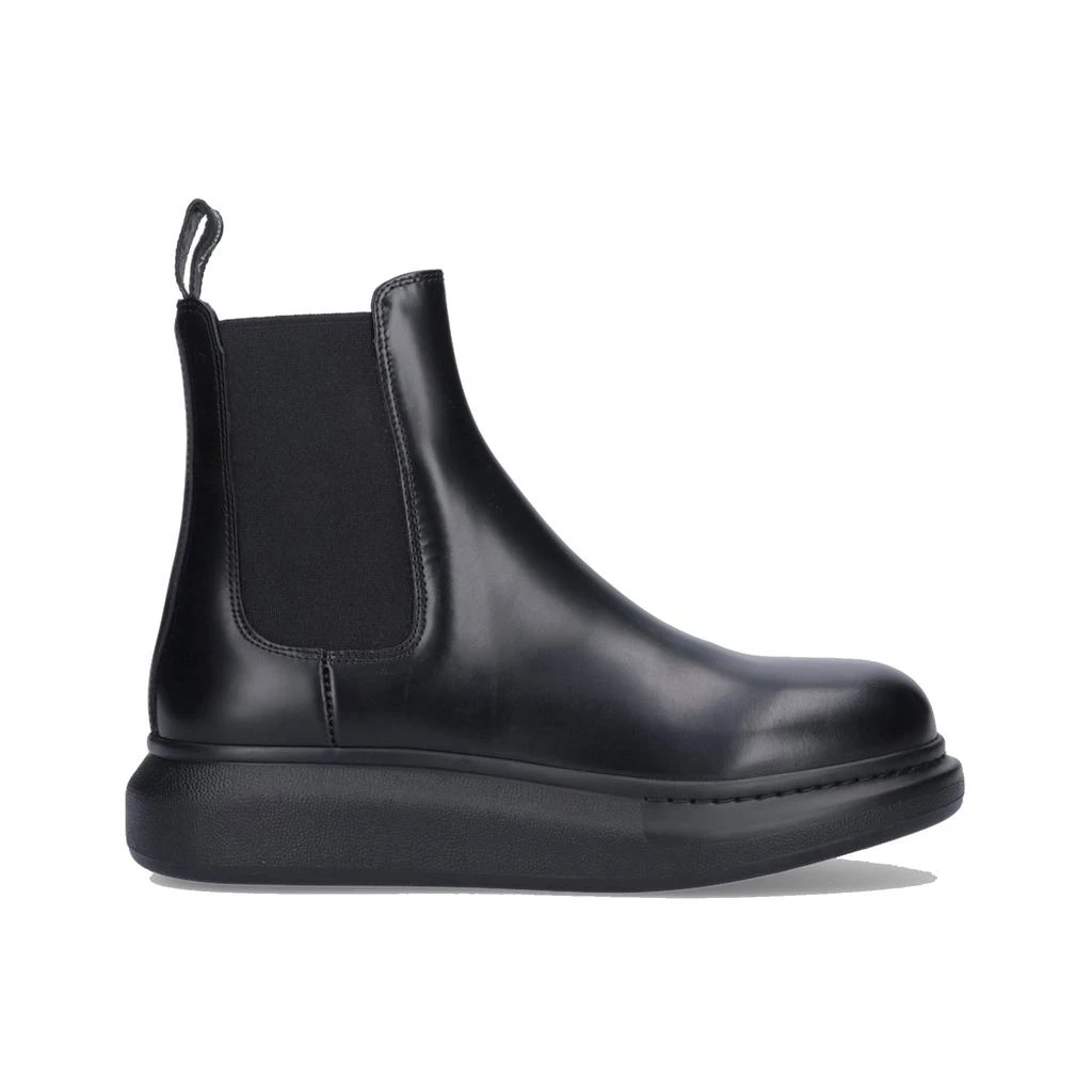 商品Alexander McQueen|Alexander Mcqueen Leather Boots,价格¥2564,第1张图片
