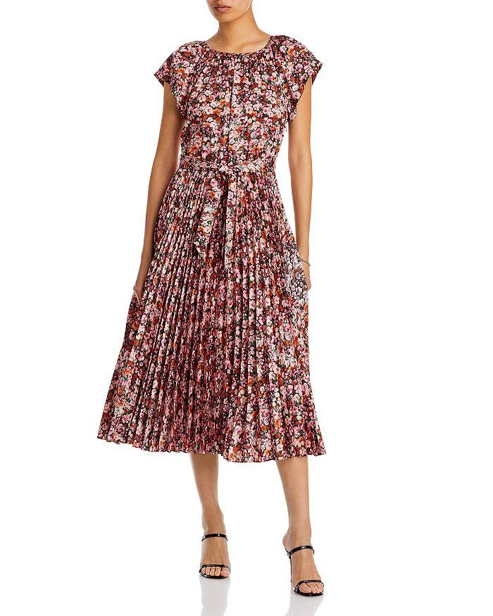 商品Derek Lam|Demetria Floral Flutter Sleeve Midi Dress,价格¥3076,第1张图片详细描述