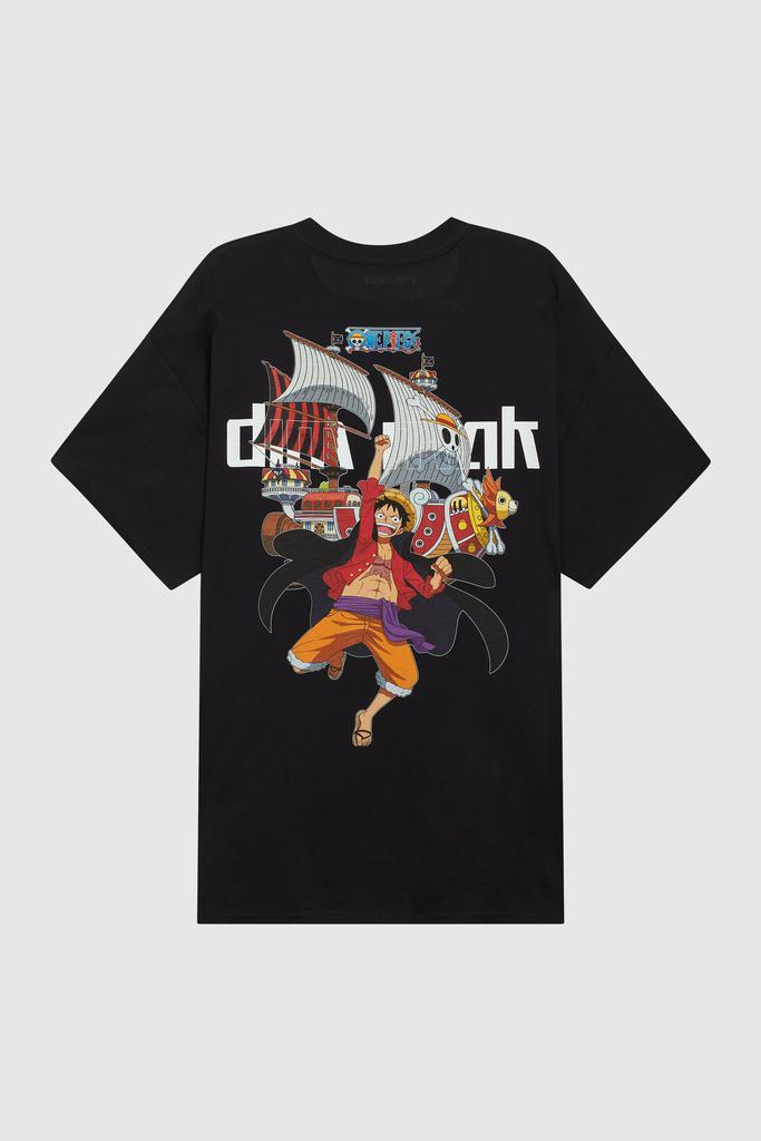 商品ONE PIECE|Dim Mak x One Piece - Luffy Tee - Black,价格¥282,第4张图片详细描述