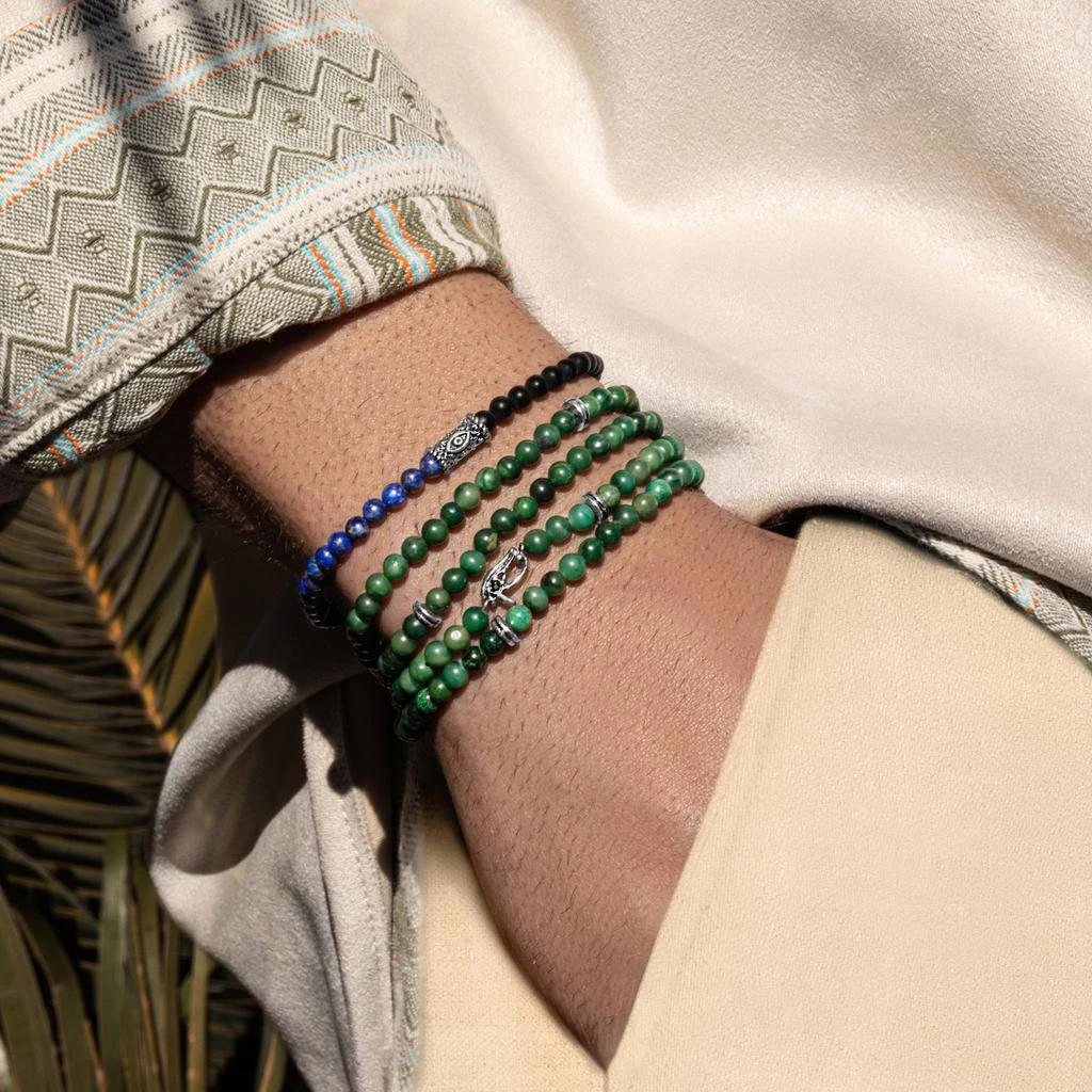 商品Karma and Luck|Path To Healing - Jade Wrap Bracelet,价格¥383,第2张图片详细描述