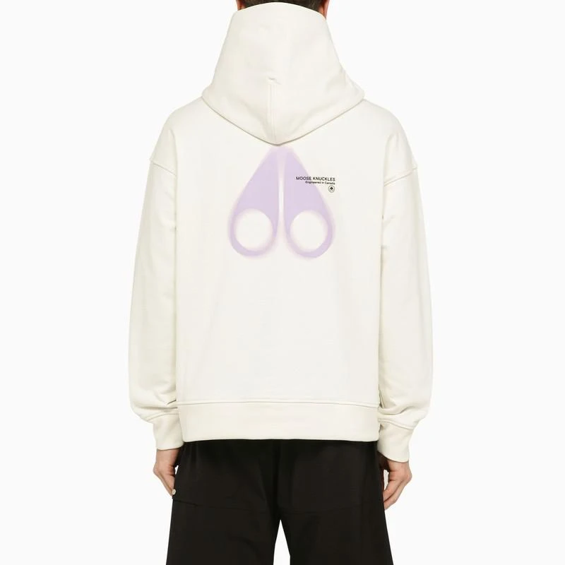 商品Moose Knuckles|Damien hoodie white,价格¥1017,第3张图片详细描述