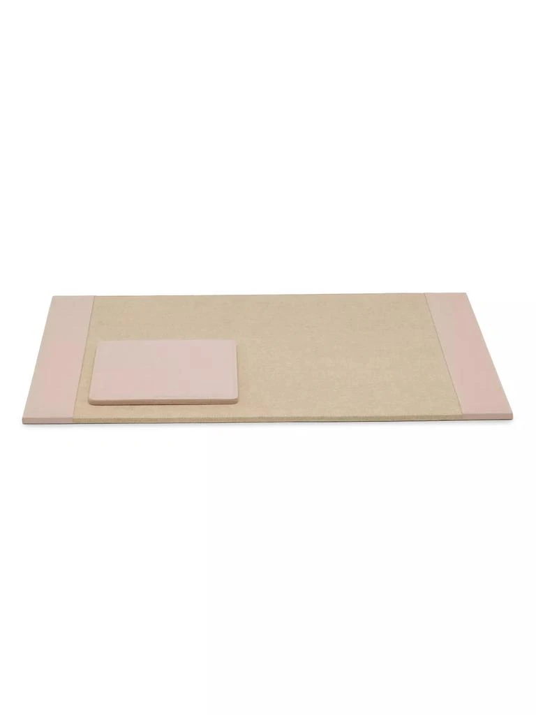 商品Pigeon & Poodle|Asby Leather Desk Blotter & Mouse Pad Set,价格¥2402,第1张图片