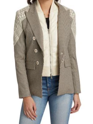 商品VERONICA BEARD|Dealey Faux Leather Dickey Vest,价格¥712,第1张图片
