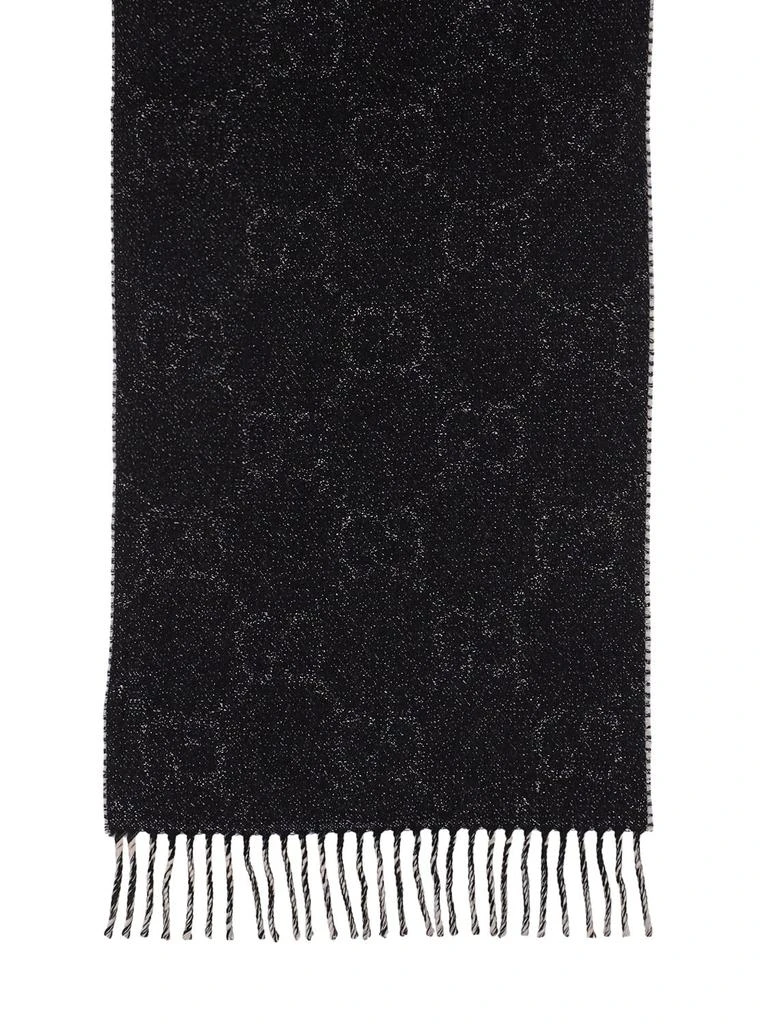 商品Gucci|Gg Wool Blend Jacquard Scarf,价格¥4289,第2张图片详细描述