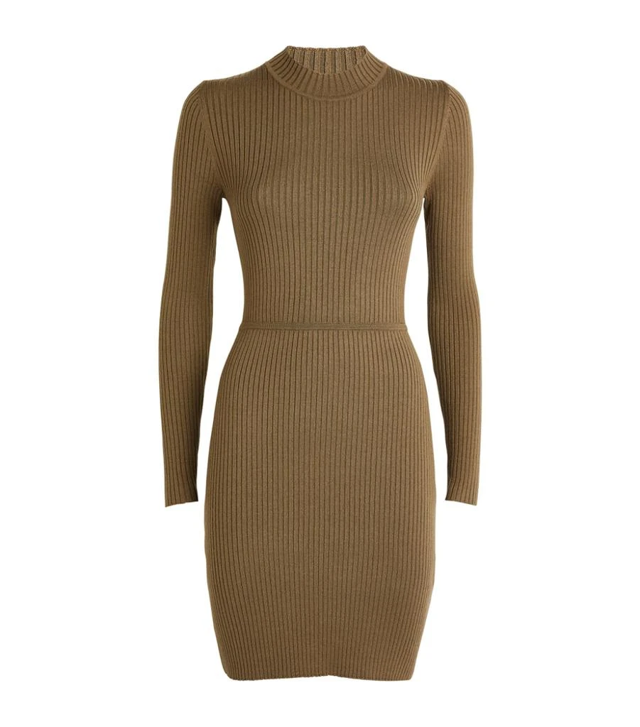 商品Sandro|Rib-Knit Mini Dress,价格¥1547,第1张图片