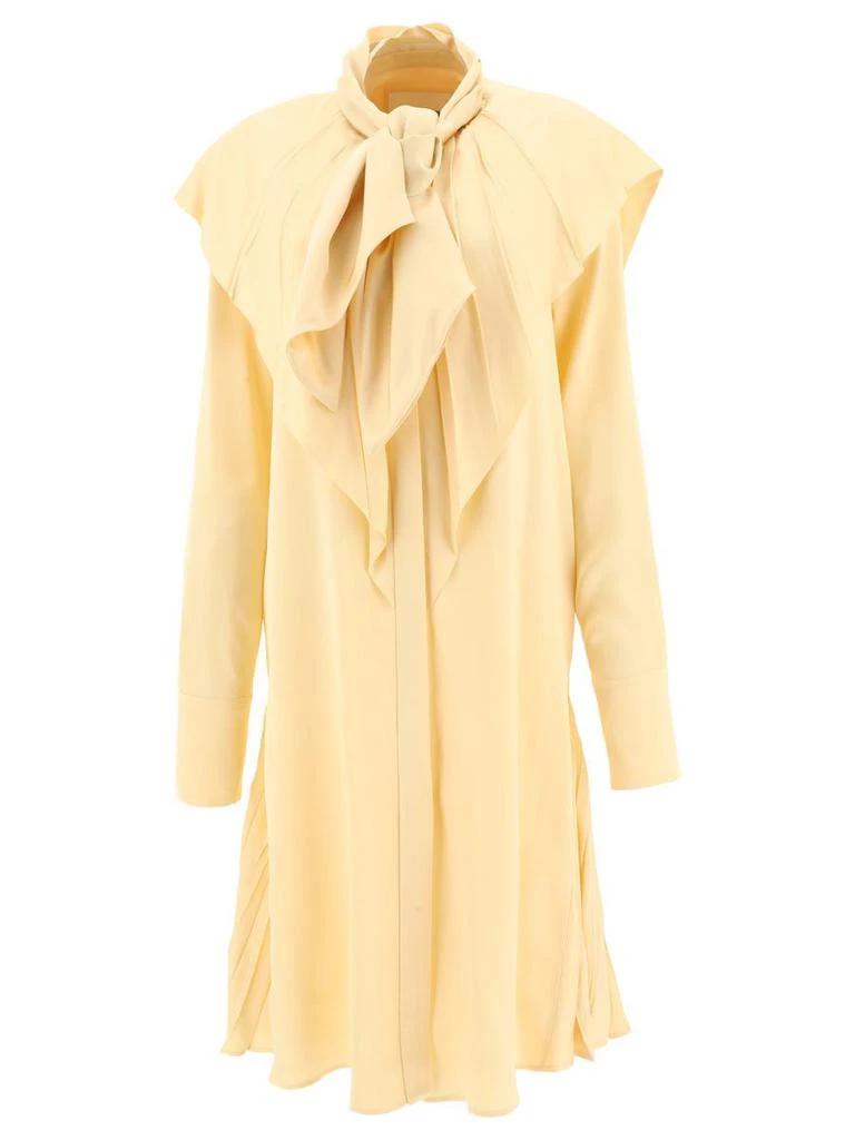 商品Jil Sander|Shirt dress with bow,价格¥6592,第1张图片