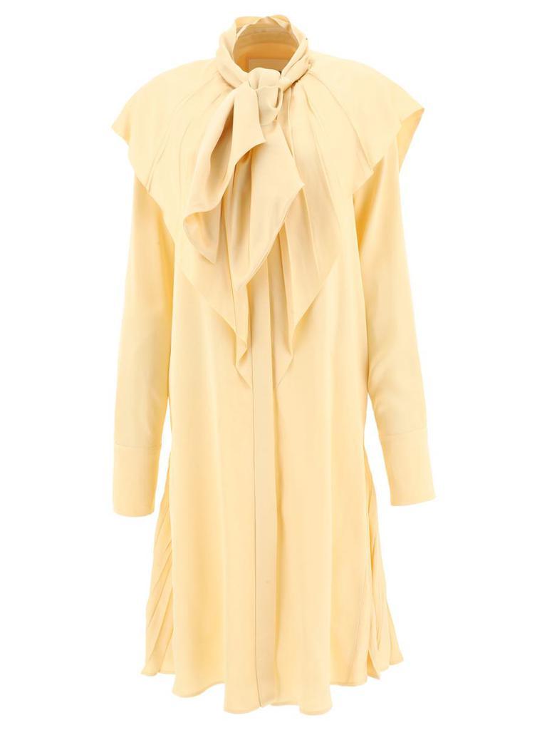 商品Jil Sander|Shirt dress with bow,价格¥6501,第1张图片