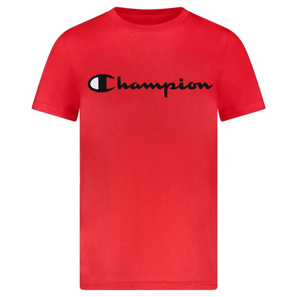 商品CHAMPION|Big Boys Short Sleeve Signature T-shirt,价格¥120,第1张图片