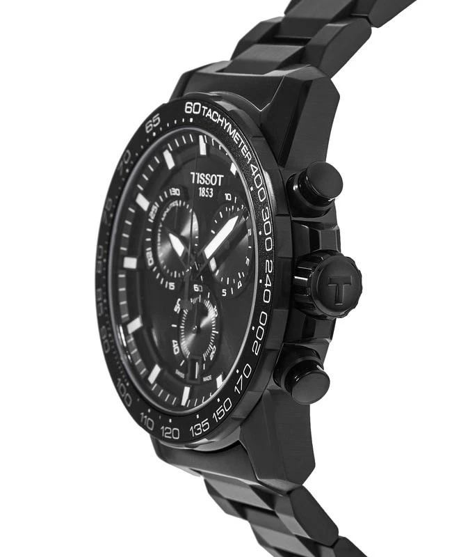 商品Tissot|Tissot Supersport Chrono Black Dial Black Stainless Steel Men's Watch T125.617.33.051.00,价格¥3127,第2张图片详细描述