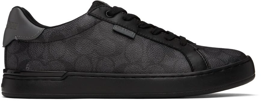 商品Coach|Black Lowline Low Top Sneakers,价格¥960,第1张图片