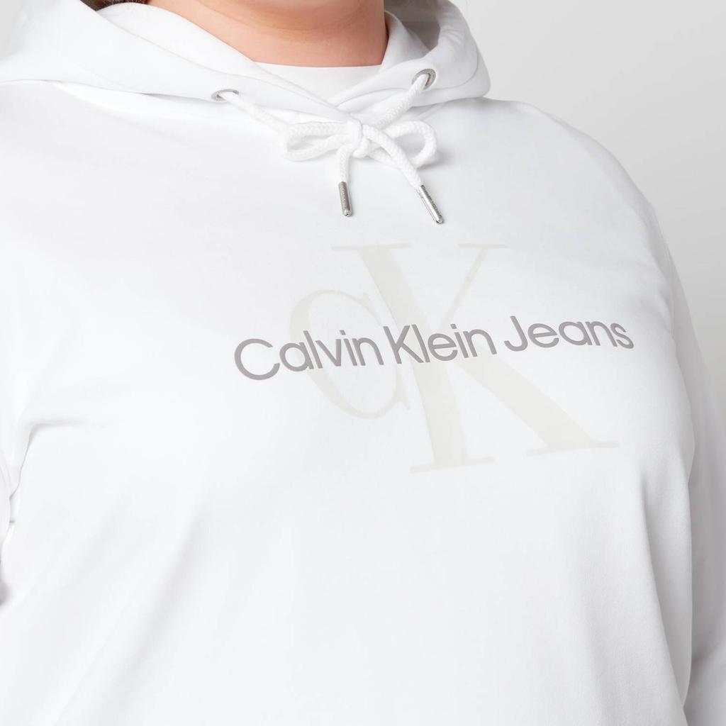 Calvin Klein Jeans Plus Logo Detail Cotton-Jersey Hoodie商品第4张图片规格展示
