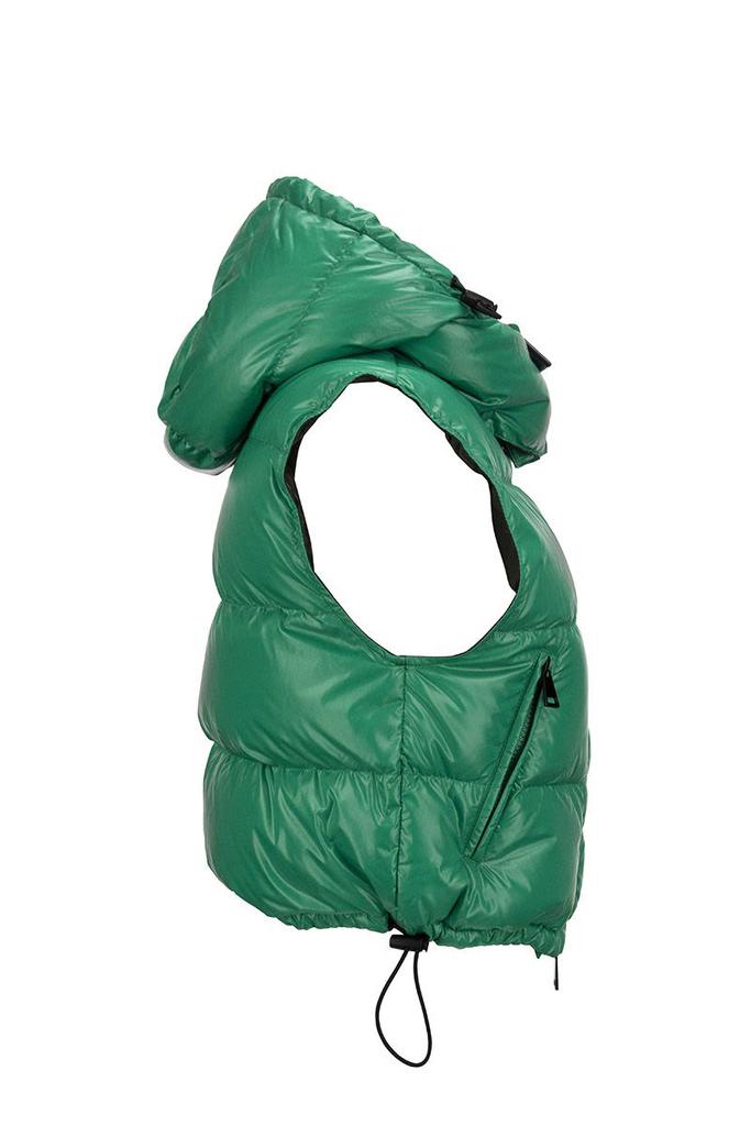 MONCLER ALPISTE - Short sleeveless down jacket with hood商品第3张图片规格展示