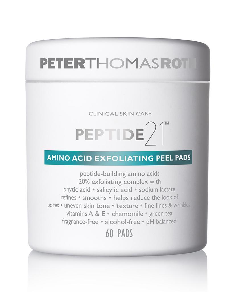 商品Peter Thomas Roth|Peptide 21 Amino Acid Exfoliating Peel Pads, 60 ct.,价格¥388,第1张图片