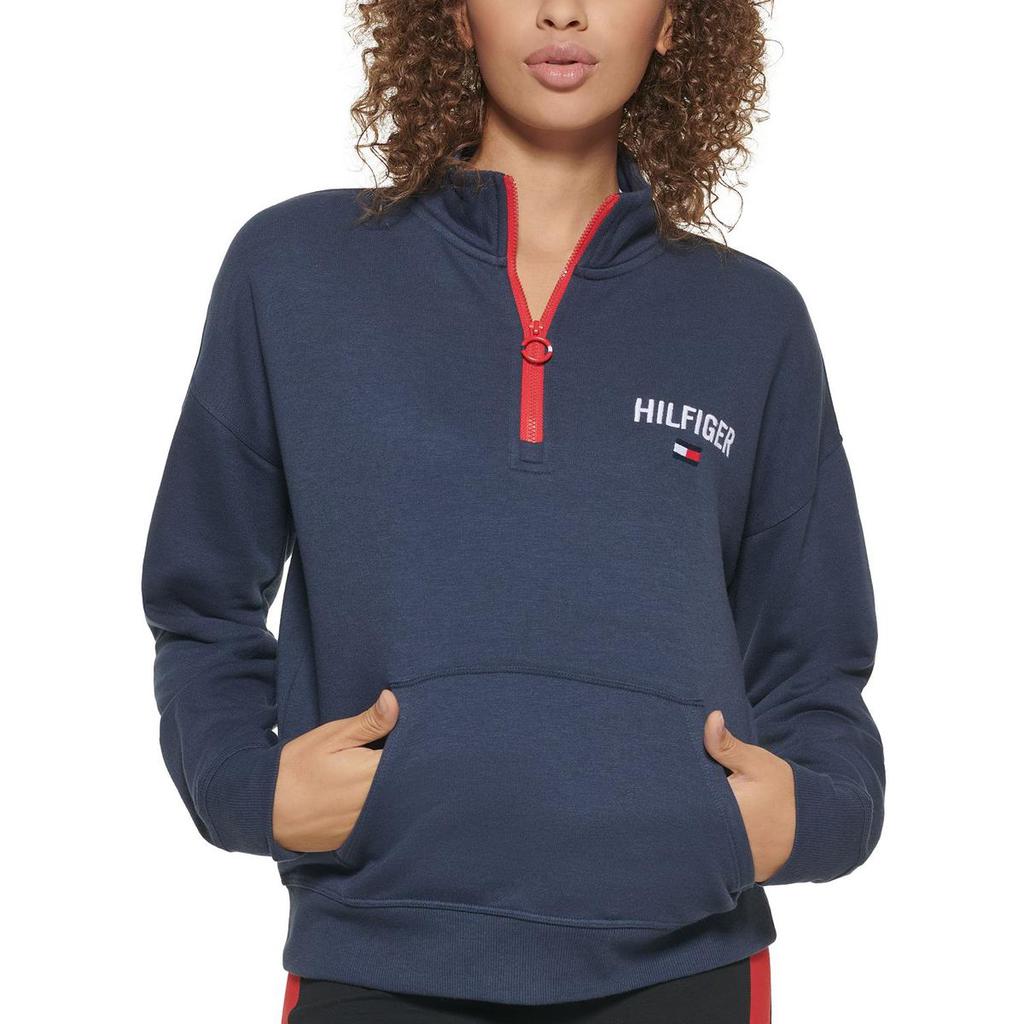 Tommy Hilfiger Sport Womens Cozy Comy 3/4 Zip Pullover商品第2张图片规格展示