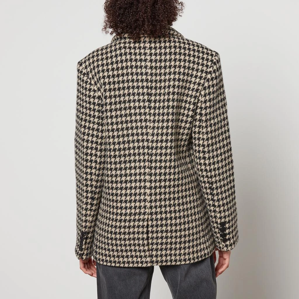 商品ANINE BING|Anine Bing Kaia Houndstooth Woven Oversized Blazer,价格¥2665,第2张图片详细描述