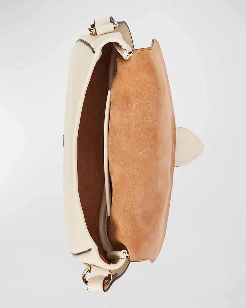 商品Ralph Lauren|Welington Flap Leather Shoulder Bag,价格¥14694,第3张图片详细描述