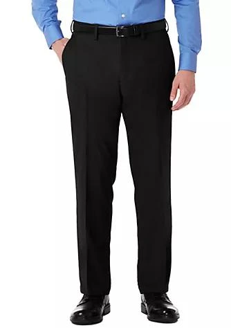 商品Kenneth Cole|Cole Reaction Reaction Stretch Gab Modern Fit Flat Front Dress Pants,价格¥412,第1张图片